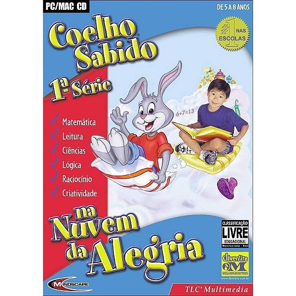 Coelho Sabido 2º Ano Antiga 1ª Série Na Nuvem Da Alegria Cdr