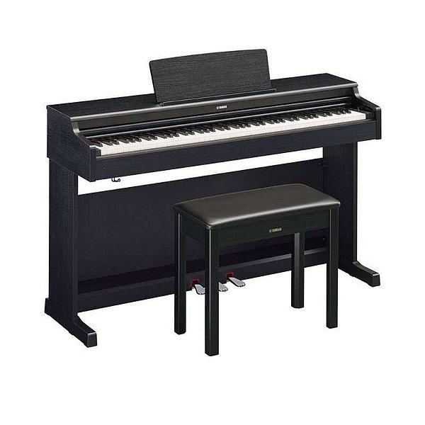 Piano Digital Arius Ydp 164 B Preto 88 Teclas Yamaha