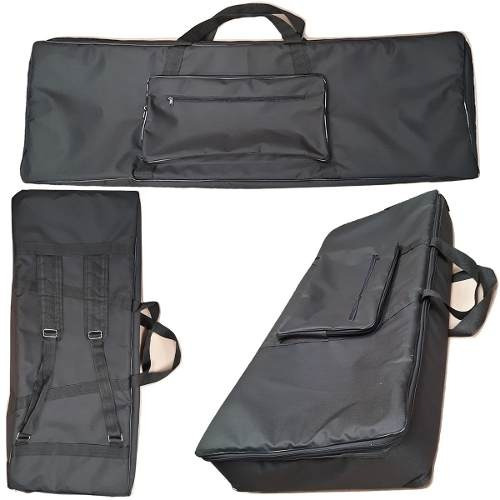 Capa Bag Master Luxo Para Teclado Yamaha Ew300 Nylon Preto