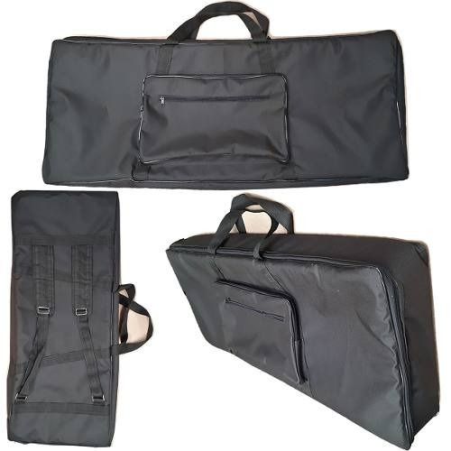 Capa Bag Master Luxo Para Teclado Yamaha Mm8 Nylon (preto)