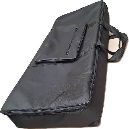 Capa Bag Master Luxo Para Teclado Yamaha Mx88 Nylon Preto