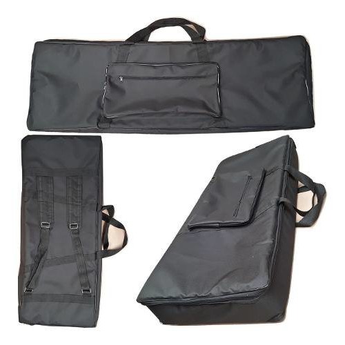 Capa Bag Master Luxo Para Teclado Yamaha Psr S530 Preto