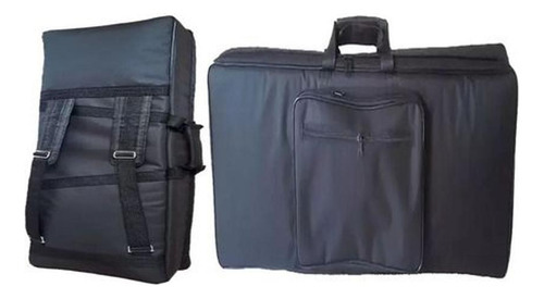 Capa Bag  Para Nord Drum 3p Master Luxo Nylon Preto C/ Alça