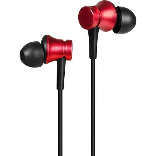 Fone de Ouvido Xiaomi Basic Mi Earphones Vermelho
