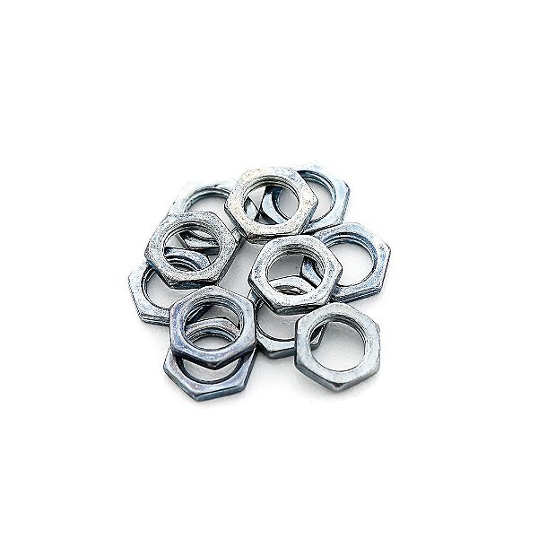 Porca Jacks/Pots M8.0 Niquelada (6 Peças) Spirit M8-POT-NI