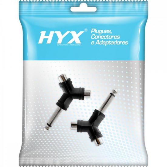 Adaptador 2RCA F x P10 M Mono HA047 HYX - PCT / 2
