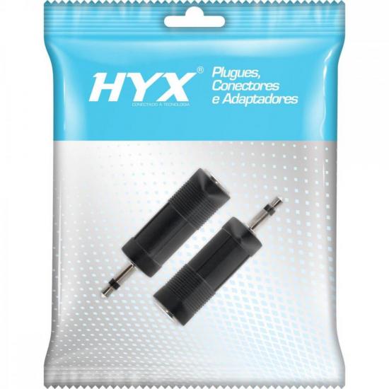 Adaptador P10 F Mono x P2 M Mono HA035 HYX - PCT / 2