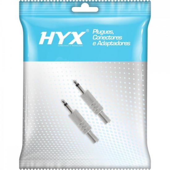 Conector P2 Mono Niquelado HJ037M HYX - PCT / 2