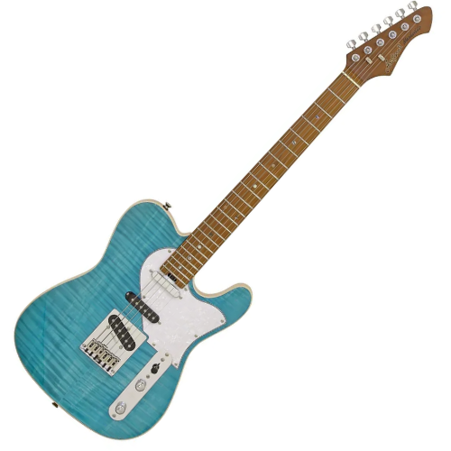 Guitarra Aria 615-MK2 Nashville Turquoise Blue