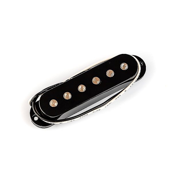 Captador Para Guitarra Single Cerâmica Preto Spirit ST7-M-BK
