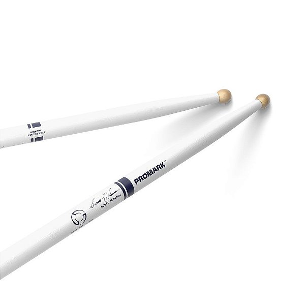 Baqueta Caixa Marcial Scott Johnson (Par) ProMark TXDC17W-WH
