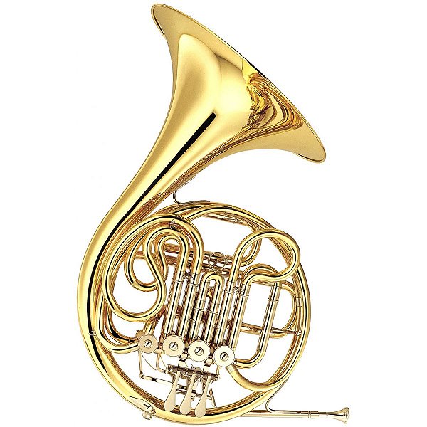 Trompa Dupla Yamaha YHR567 F/BB (Fá/Sí Bemol) Dourado
