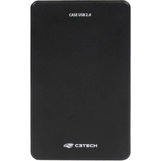 Case Para HD 2.5" Externo CH-210BK C3Tech
