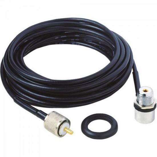 Cabo Kit Médio RG-58 para PX 5,5m M802K Preto AQUÁRIO