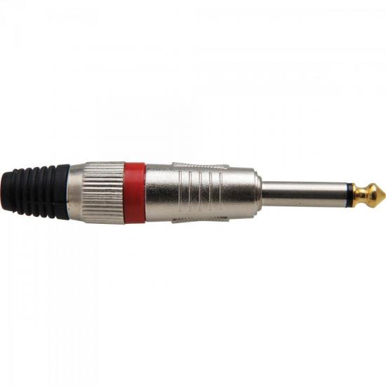 Plug P10 Mono Metal Gold PGPZ0010 Vermelho Storm - PCT / 5