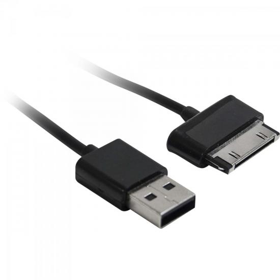 Cabo USB Para Samsung Galaxy Tablet 1m CBCL0003 Preto STORM - PCT / 10