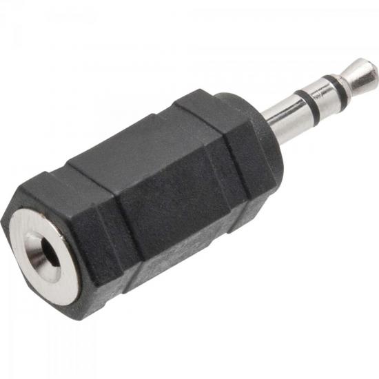 Adaptador P1 Estéreo x J2 Estéreo ADAP0024 Preto Storm - PCT / 10