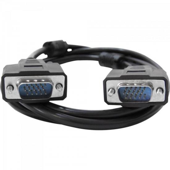 Cabo VGA Para Monitor Com Filtro 30m CBVG0011 Preto Storm