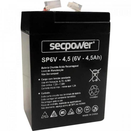 Bateria Selada 6V/4.5A SECPOWER