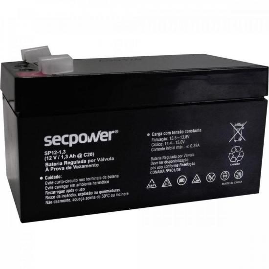 Bateria de Chumbo Ácida SP12-1,3 SECPOWER
