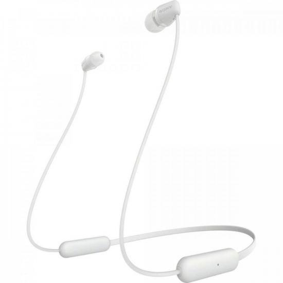 Fone de Ouvido Bluetooth WI-C200 Branco SONY