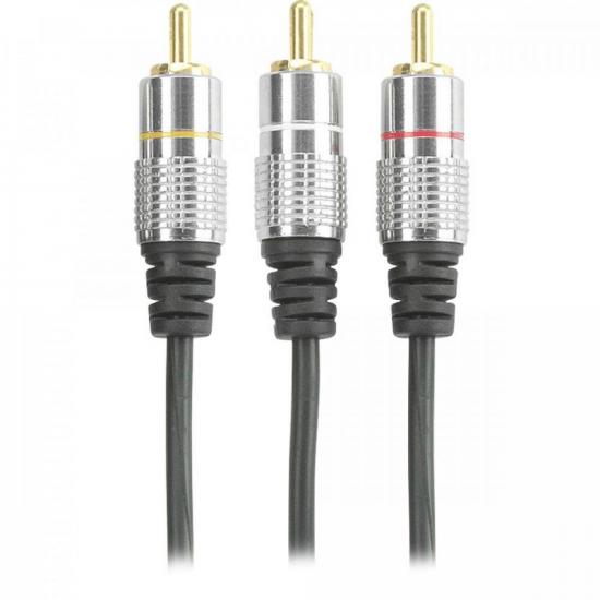 Cabo 3RCA X 3RCA Metal 3m Storm