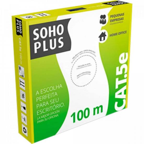 Cabo de Rede AZUL Cx 100m CAT5E CMX FURUKAWA SOHOPLUS - CX / 100