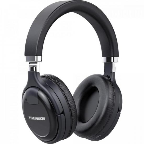 Fone de Ouvido Bluetooth Over-Ear H800ANC Preto TELEFUNKEN