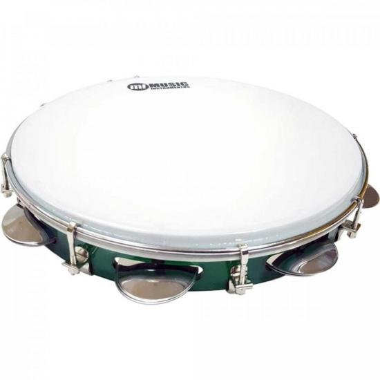 Pandeiro Acrílico 12" Leitosa 83A Verde PHX