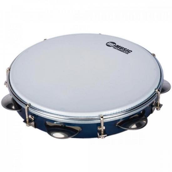 Pandeiro Acrílico 12" Leitosa Azul PHX 983BL