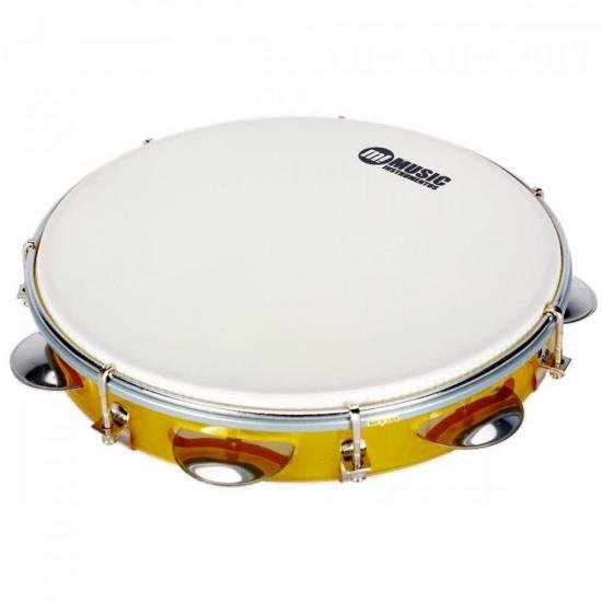Pandeiro Acrílico 12" Leitosa 983YL Amarelo PHX