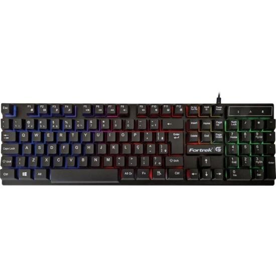 Teclado Gamer Blackfire Preto Fortrek