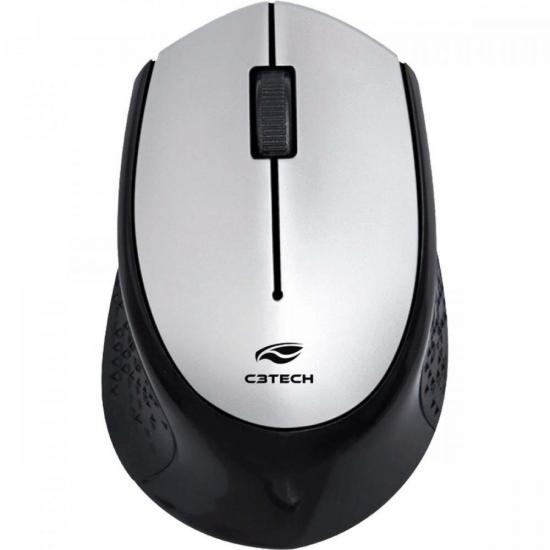 Mouse Sem Fio C3Tech M-W50SI RC Nano 1600DPI Prata