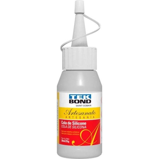 Cola de Silicone p/ Artesanato 25g TEKBOND - CX / 12