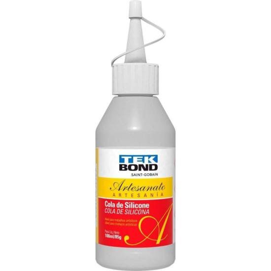 Cola de Silicone p/ Artesanato 85g TEKBOND - CX / 12