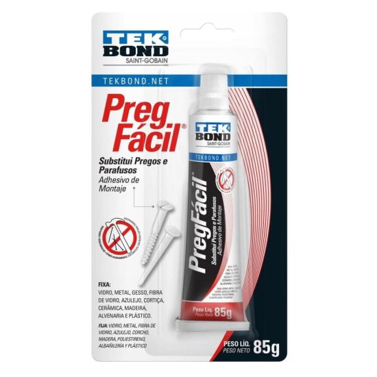 Preg Fácil 85G TEKBOND - CX / 12