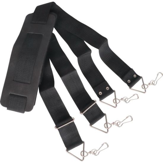 Talabarte 4 Gancho Simples X4 Preto Luen