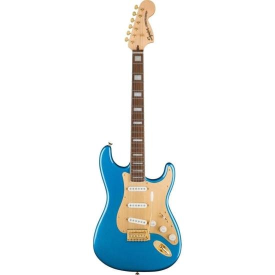Guitarra Squier 40TH Anniversary Stratocaster Gold Edition Lake Placid Blue