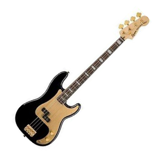 Contra Baixo Squier 40TH Anniversary Precison Bass Black