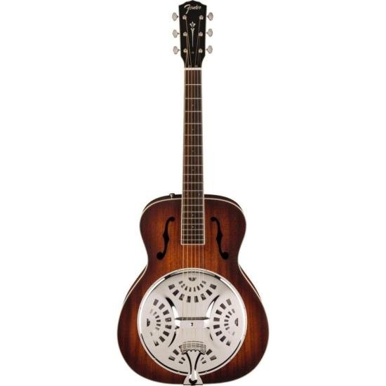 Violão Ressonador Fender PR-180E Aged Cognac Burst
