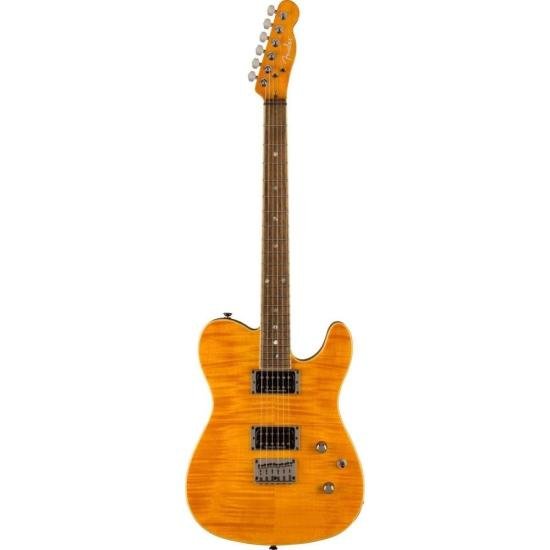 Guitarra Fender Telecaster Special Edition Custom FMT HH Amber
