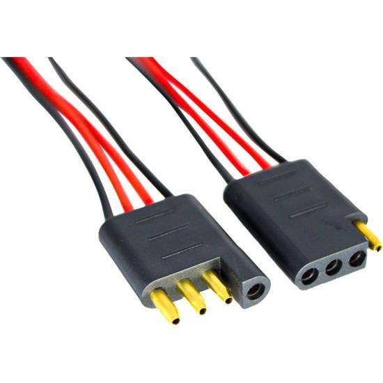 Conector 4 Vias Fio 1mm Storm