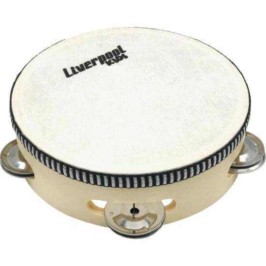 Pandeiro 6" Infantil 559 Branco Liverpool