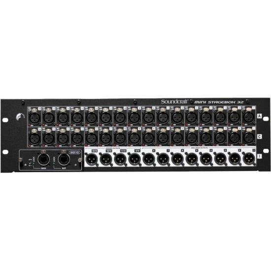 Mini Stagebox Soundcraft 32 Canais