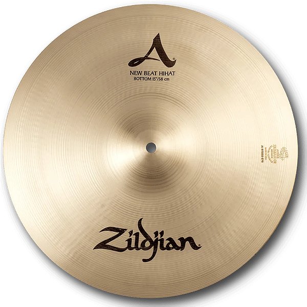 Prato Chimbal Zildjian A Series 15" New Beat Hi-Hat A0136