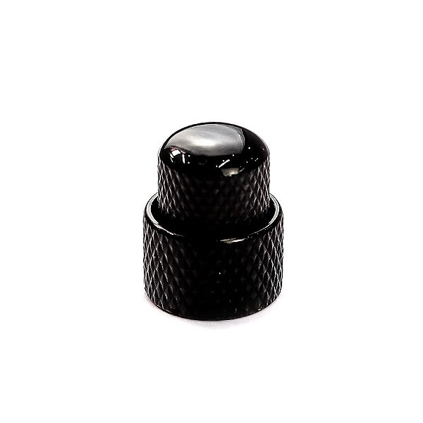 Knob Metal Duplo Instrumentos (3 Unidades) Spirit KS-DUAL-BK