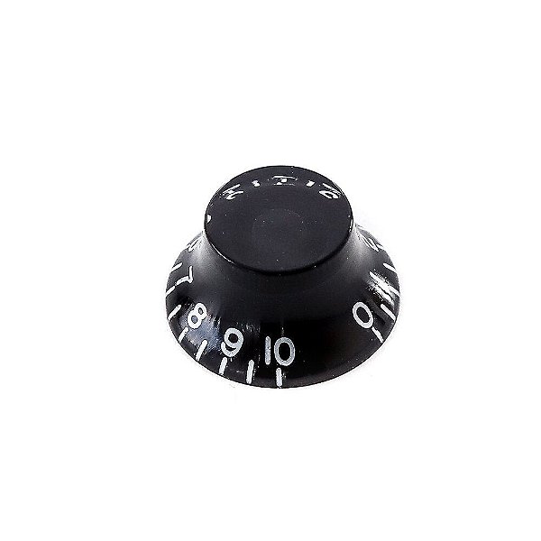 Knob Plástico Instrumentos (4 Unidades) Spirit KLS-BK