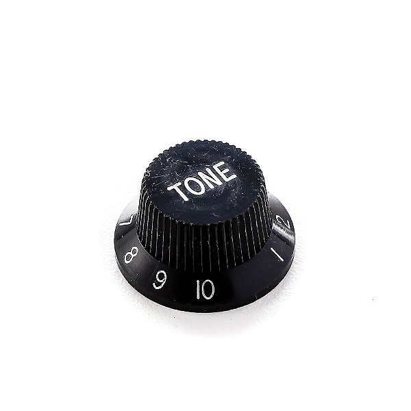 Knob Plástico Instrumentos Tone (3 Unidades) Spirit PST-T-BK