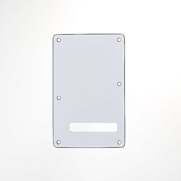 Escudo Para Trêmolos Guitarra Strato Branco 3P Spirit 703-WH