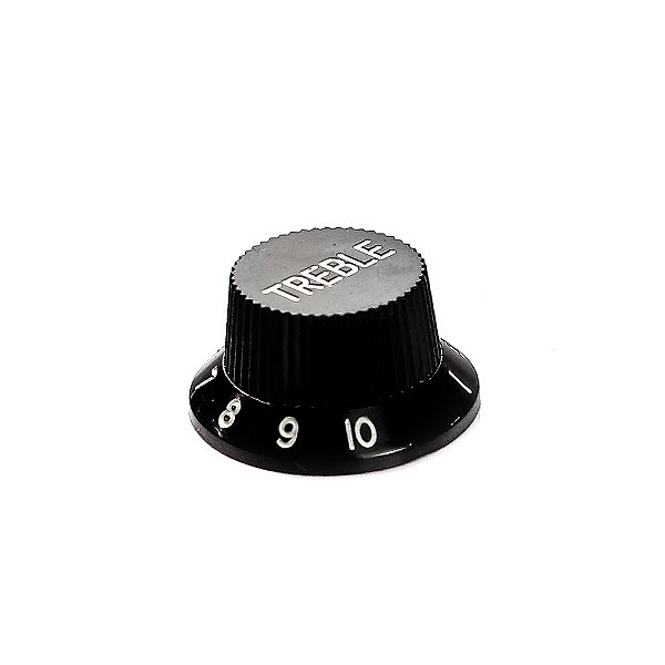 Knob Plástico Instrumentos (4 Unidades) Spirit PST-BASS-BK